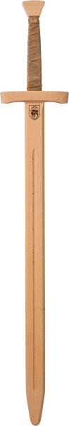 Double handed sword, leather grip